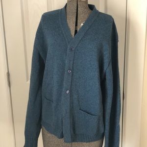 Vintage 1950’s Janzten Blue Men’s Cardigan